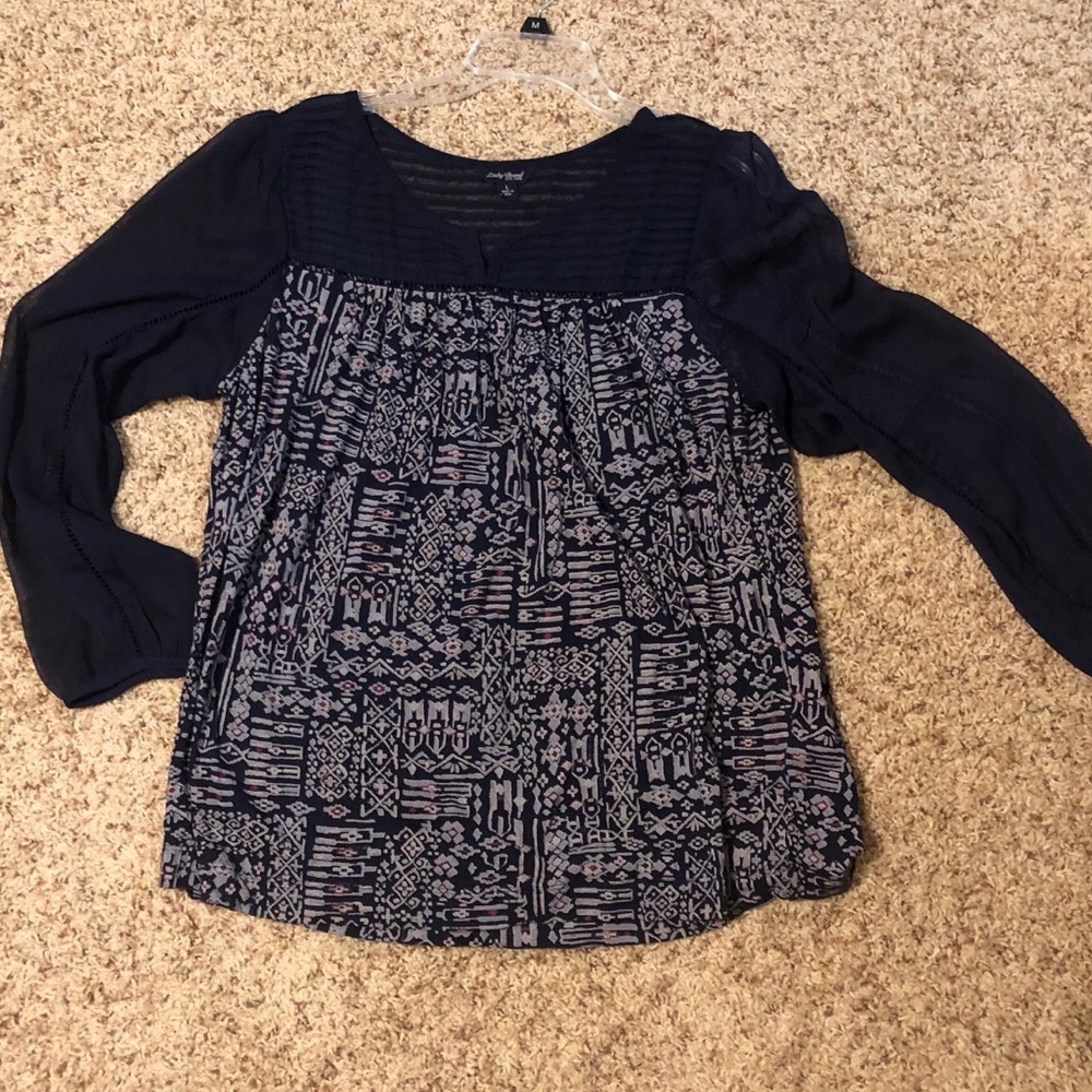 Luck brand top size large